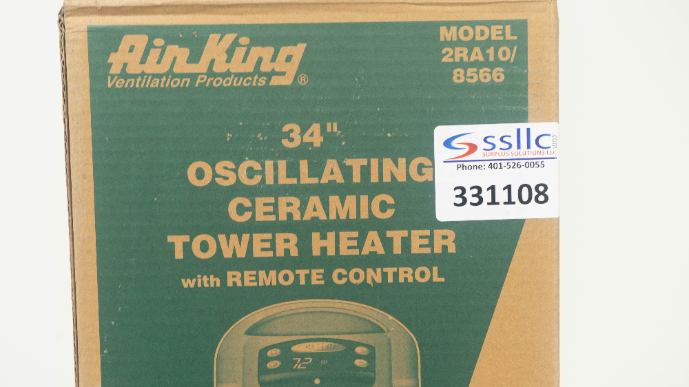 Air King 34 Oscillating Ceramic Tower Heater | Surplus Solutions